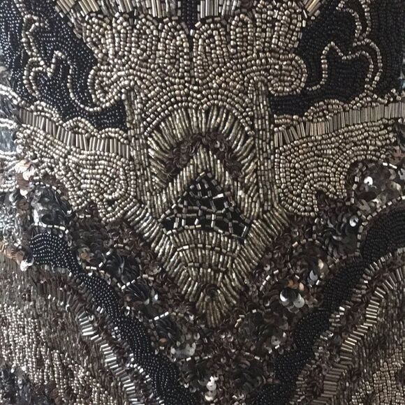 THEIA COUTURE BEADED COCKTAIL DRESS - Picture 8 of 8